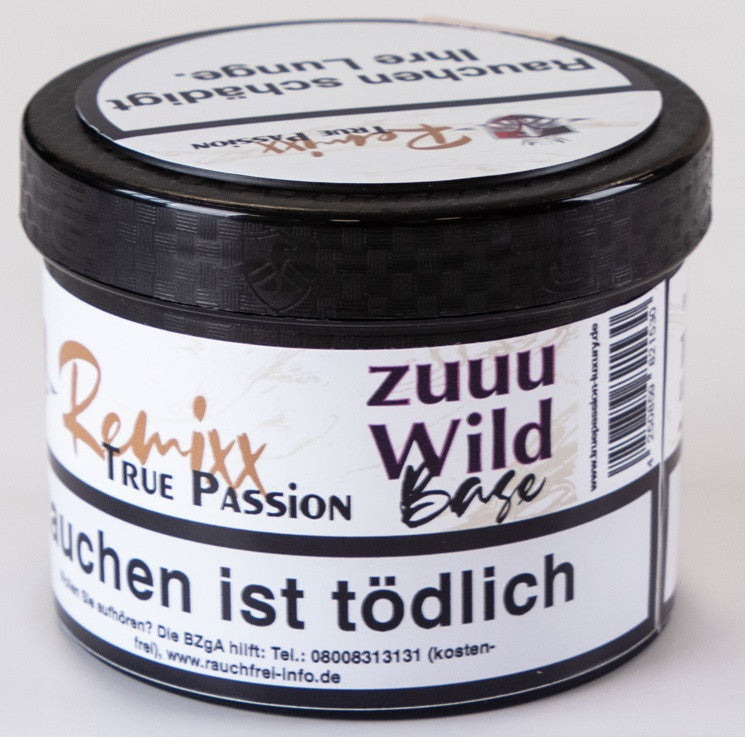 True Passion Remixx Shisha Pfeifentabak 65g Zuuu Wild