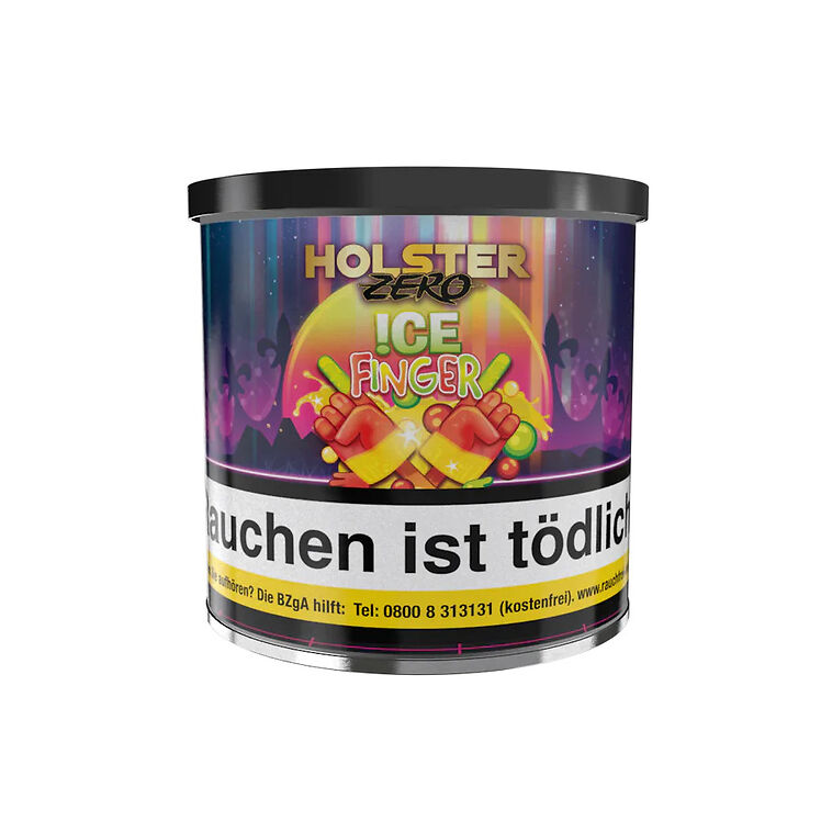 Holster Tobacco Zero Pfeifentabak 75g Ice Finger Flutschfinger