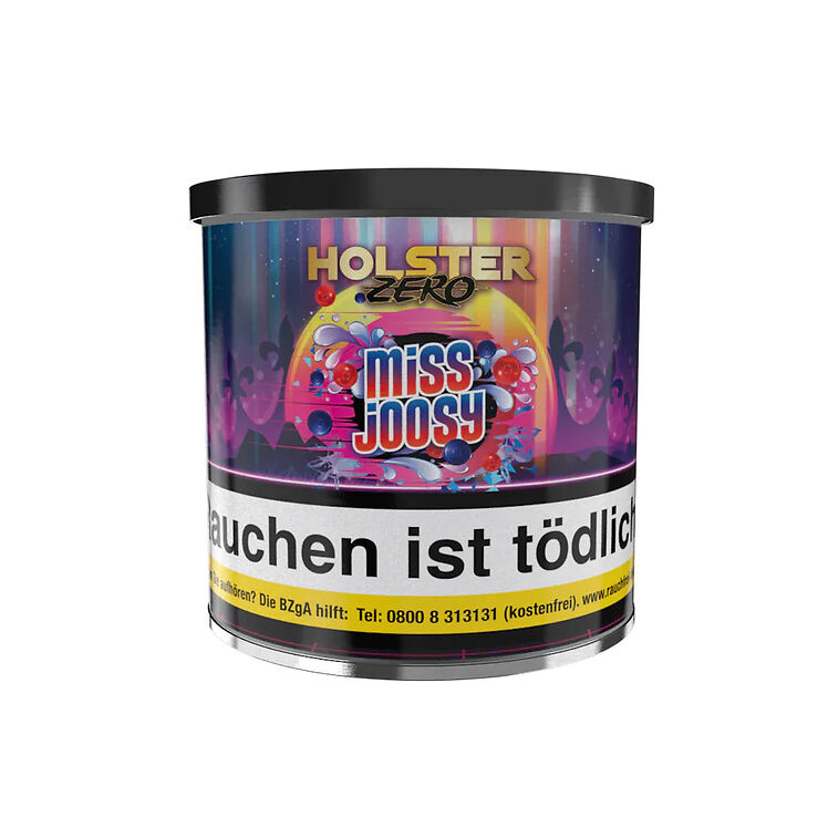 Holster Tobacco Zero Pfeifentabak 75g Miss Joosy