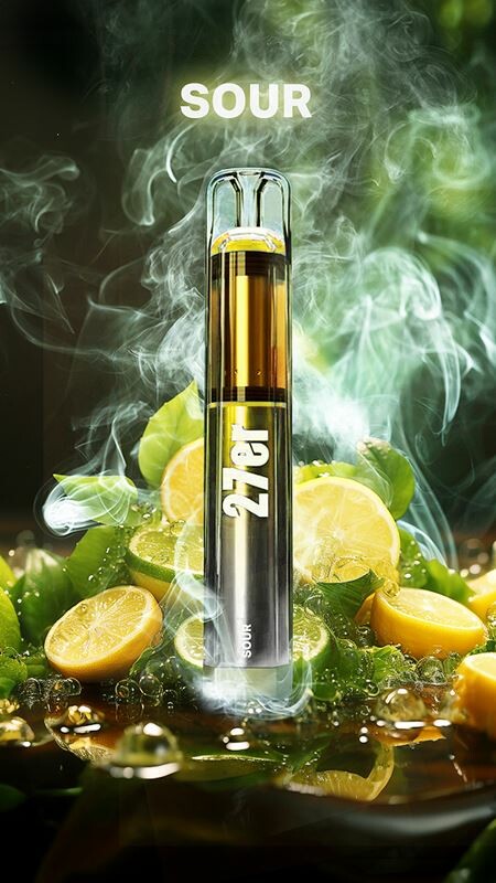 27er original Venookah Einweg Vape Sour Lime