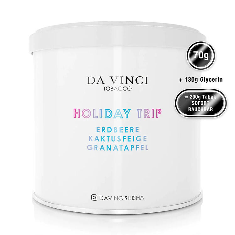 DaVinci Pfeifentabak 70g Holiday Trip