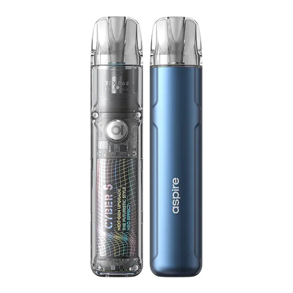 Aspire Cyber S Refillable Pod Kit E-Zigarette Vape Blau