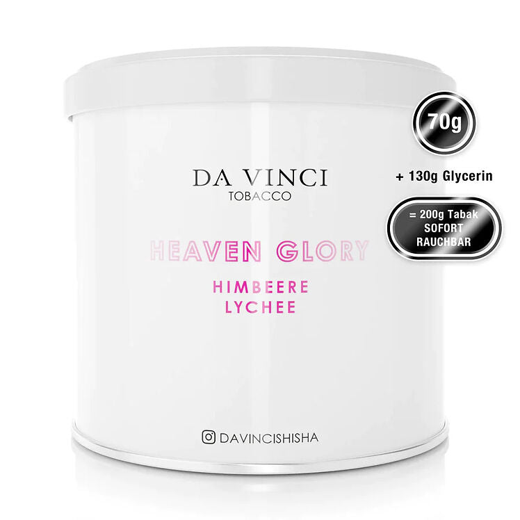 DaVinci Pfeifentabak 70g Heaven Glory