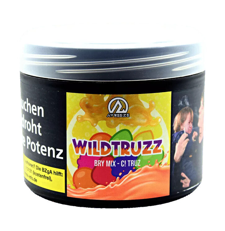 ayreeze shisha tabak 25g wildtruzz bry mix - c! truz