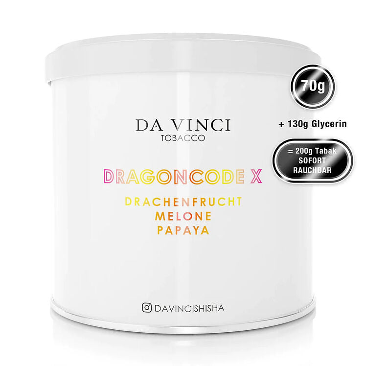 DaVinci Pfeifentabak 70g Dragoncode X