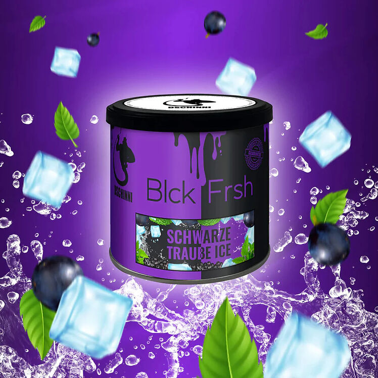 Dschinni Pfeifentabak 65g Black Fresh