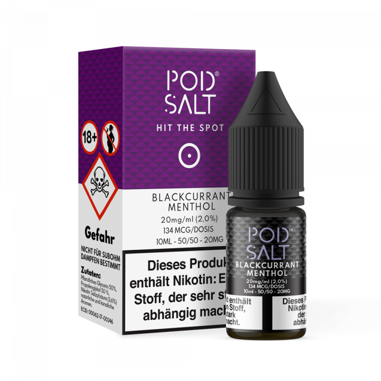 pod salt Nikotinsalz Blackcurrant