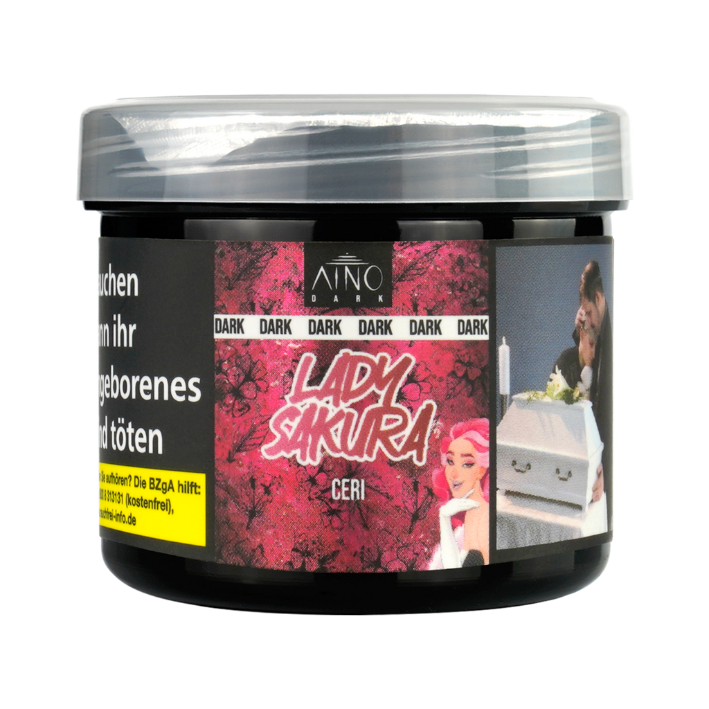 Aino Dark Shisha Tabak Darkblend 25g Lady Sakura