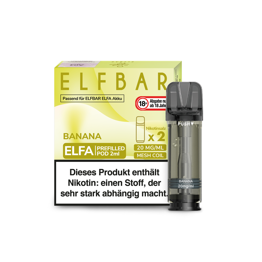 ELFBAR ELFA Banana 20mg Nikotinsalz