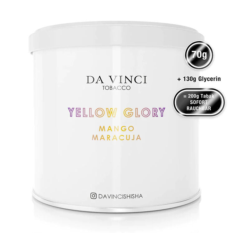 DaVinci Pfeifentabak 70g Yellow Glory