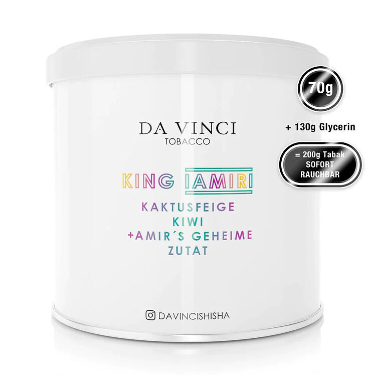 DaVinci Pfeifentabak 70g King Amir