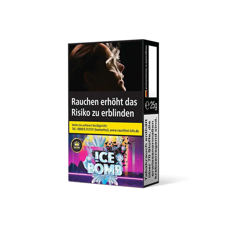 holster shisha tabak 25g ice bomb