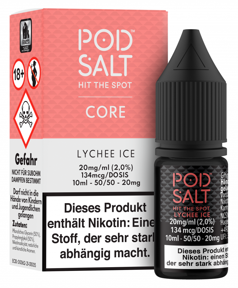 pod salt Nikotinsalz Lychee Ice