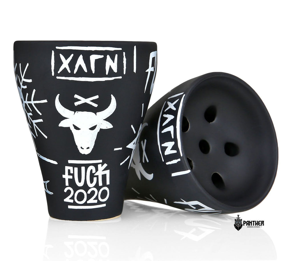 Oblakop Hooligan Fuck 2020 Shisha Kopf Schwarz