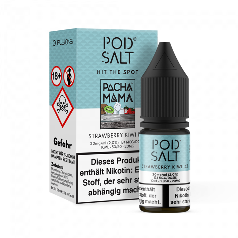 pod salt Nikotinsalz Fusion Strawberry Kiwi Pacha Mama