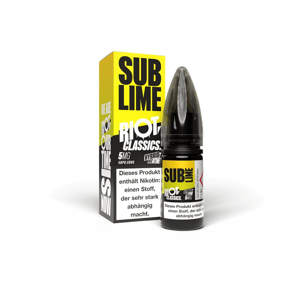 Riot Squad Nikotin salz Liquid Sub Lime