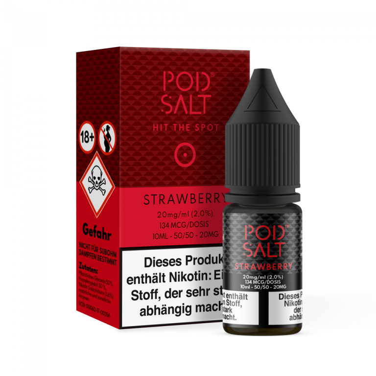 pod salt Nikotinsalz Strawberry