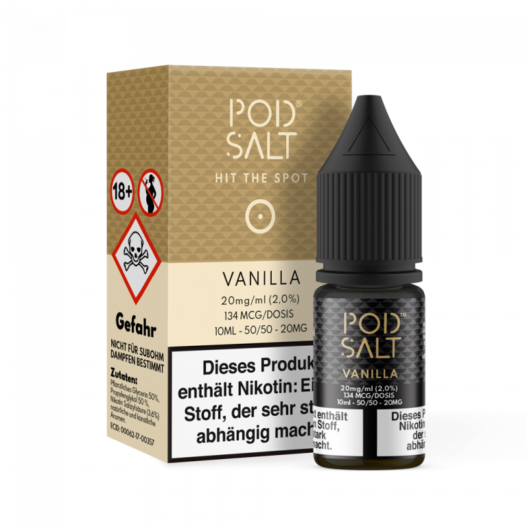 pod salt Nikotinsalz Vanilla