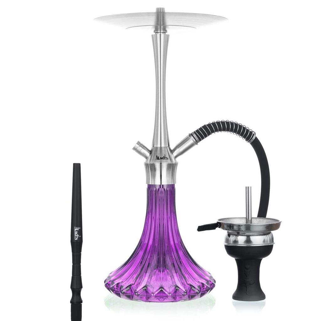 Aladin Shisha Wasserpfeife Komplett Set MVP A46 Purple Lila