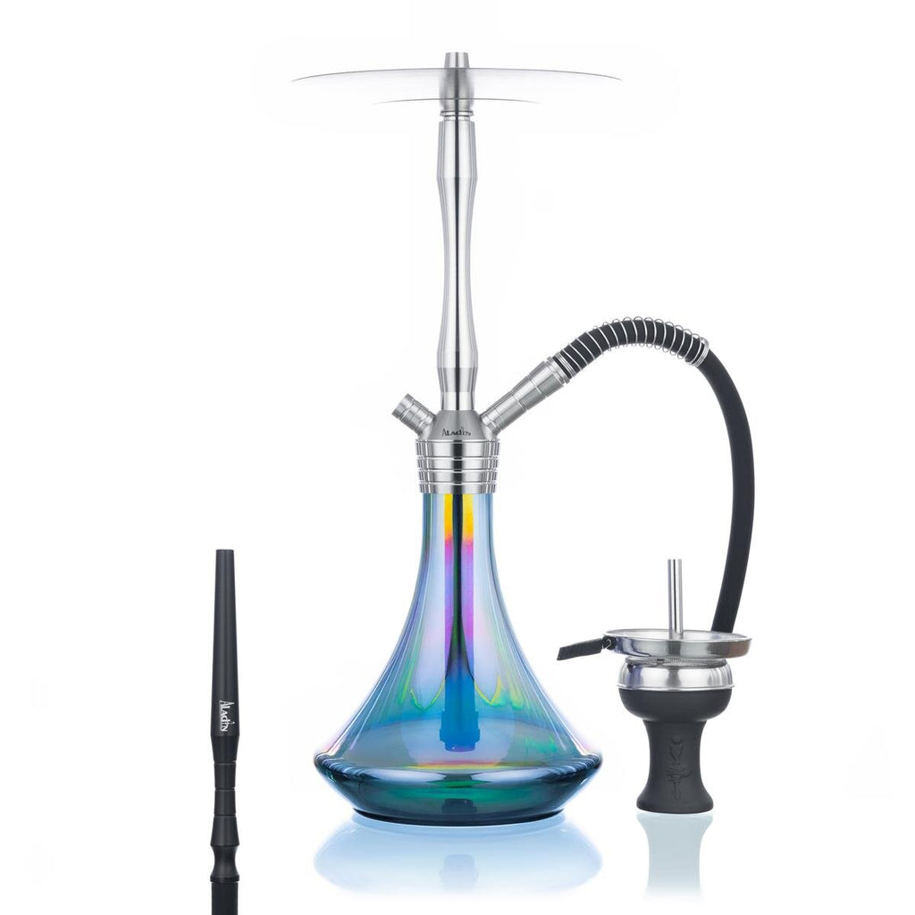 Aladin Shisha Wasserpfeife Komplett Set MVP 460 Rainbow