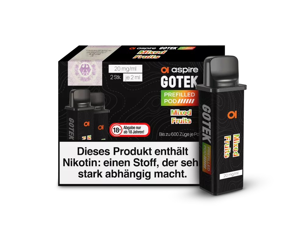 Aspire Gotek Prefilled Pods Mixed Fruits