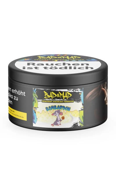 Bad Mad Shisha Tabak 25g Bombardon Zitronenkuchen