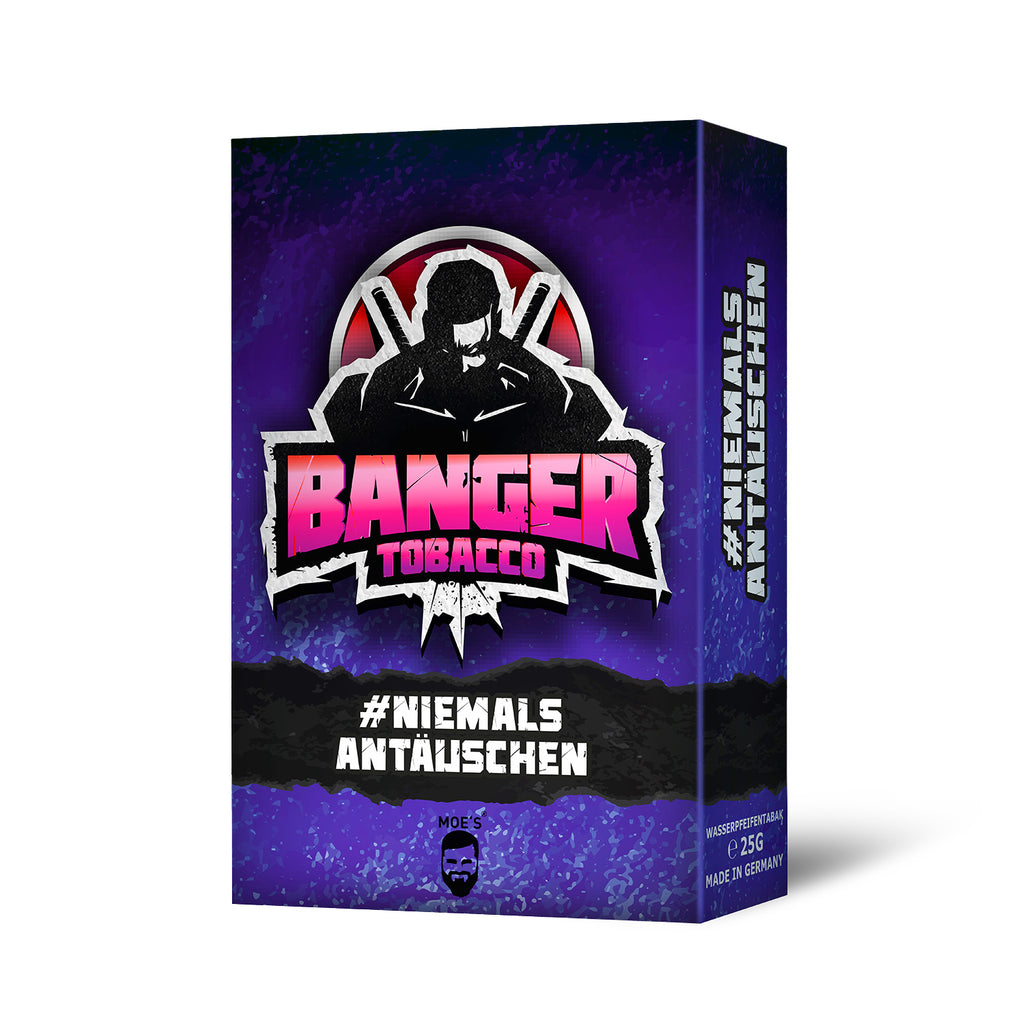 Banger Shisha Tabak 25g Niemals Antäuschen