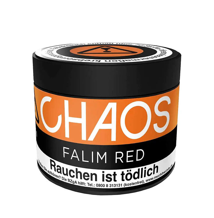 Chaos Tabak Pfeifentabak 65g Falim Red Türkisches Kaugummi