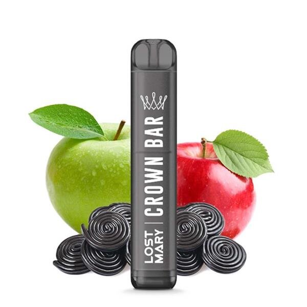 Crown Bar Lost Marry Al Fakher Einweg Vape Double Apple