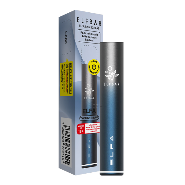 Elfbar Elfa Silber Blau