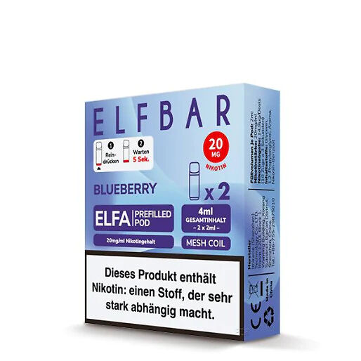 Elfbar Elfa Prefilled Pods Blueberry