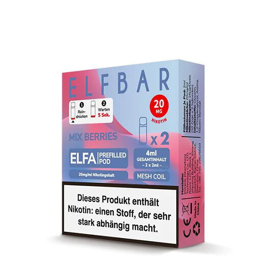 Elfbar Elfa Prefilled Pods Mix Berries