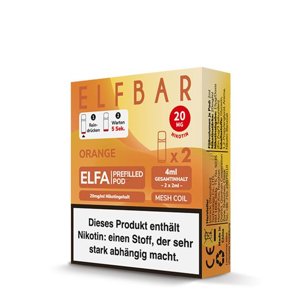 Elfbar Elfa Prefilled Pods Orange