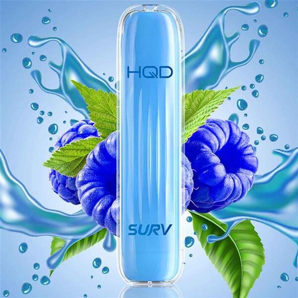 HQD Surv 600 Einweg Vape Blue Razz Blurry Berry