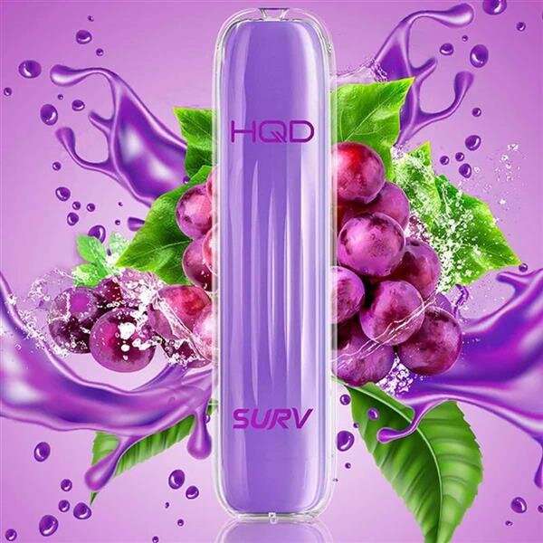 HQD Surv 600 Einweg Vape Grapey