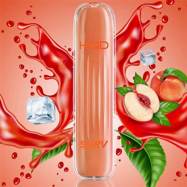 HQD Surv 600 Einweg Vape Peach Ice