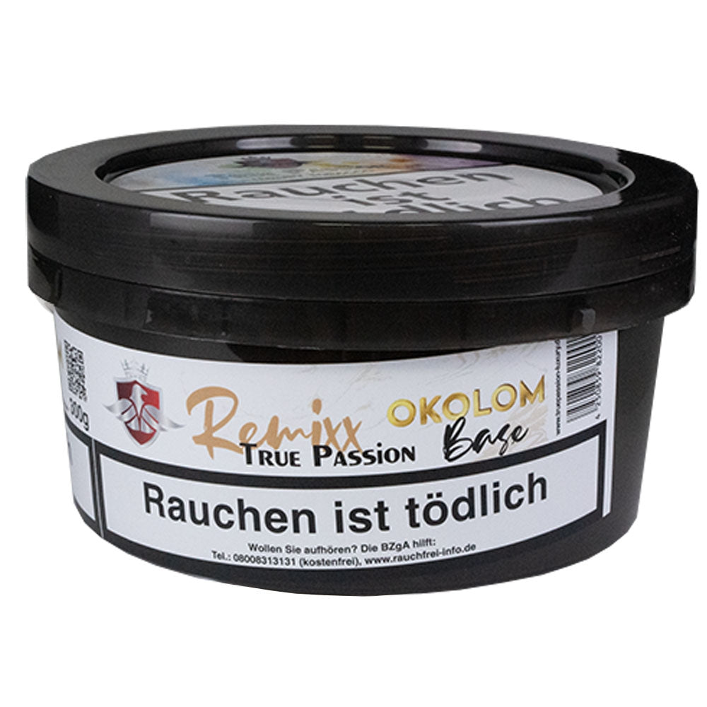 True Passion Remixx Base Shisha Pfeifentabak 300g Okolom Moloko