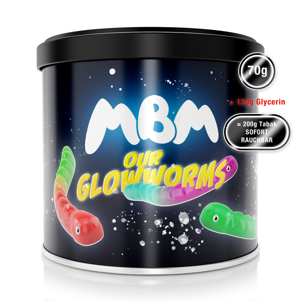 MBM 65g Pfeifentabak our Glowworms Glühwürmer