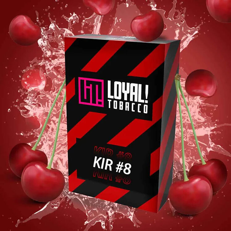 loyal shisha tabak 25g kir 8