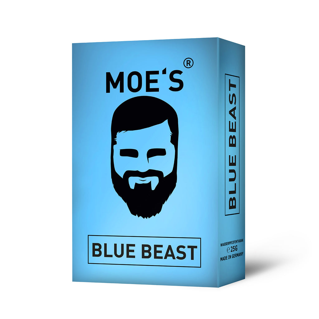 Moe's Shisha Tabak Moes 25g Blue Beast