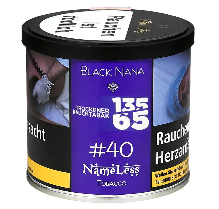 Nameless Tabak #40 Black Nana Pfeifentabak 65g