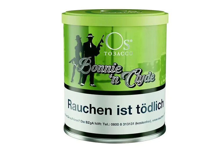 O's Tobacco Pfeifentabak 65g Bonnie 'n Clyde