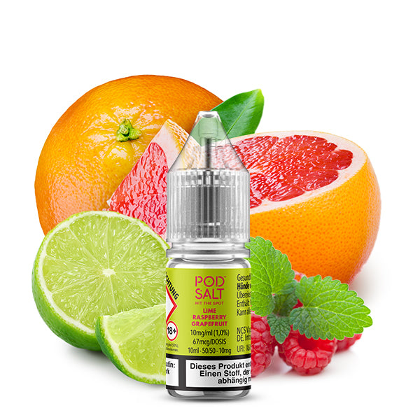 pod salt Nikotinsalz X Lime Raspberry Grapefruit