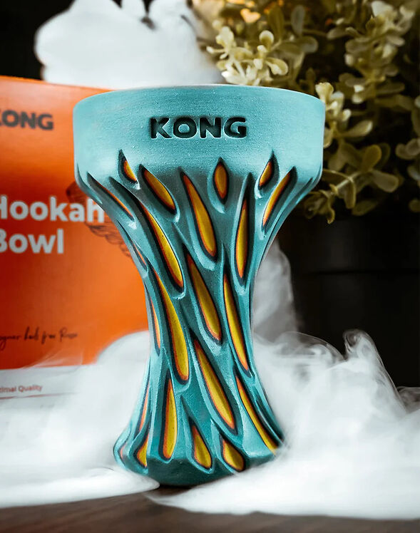 Kong Lava Razor Blue Shisha Kopf