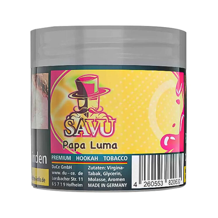 Savu Shisha Tabak 25g Papa Luma