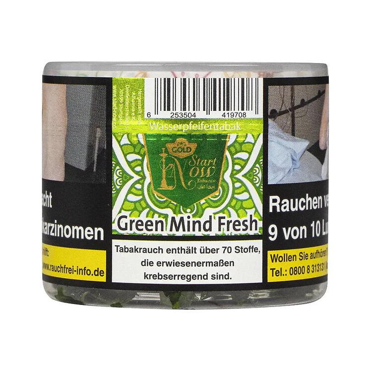 start now tabak 25g green mind fresh