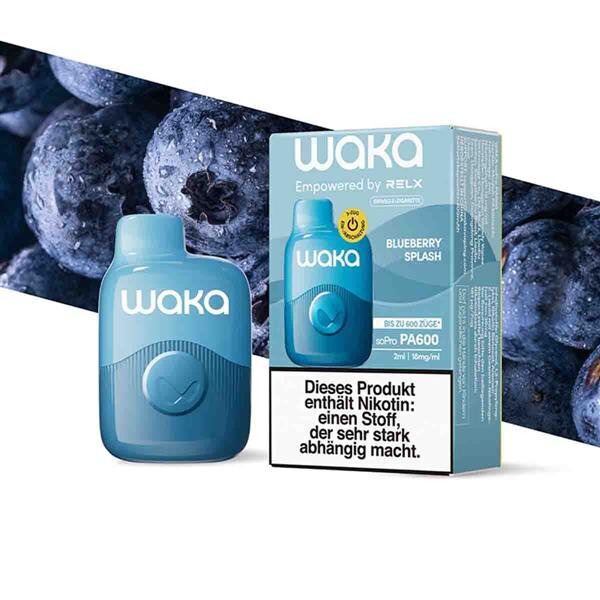 Waka SoPro Einweg Vape Blueberry Splash